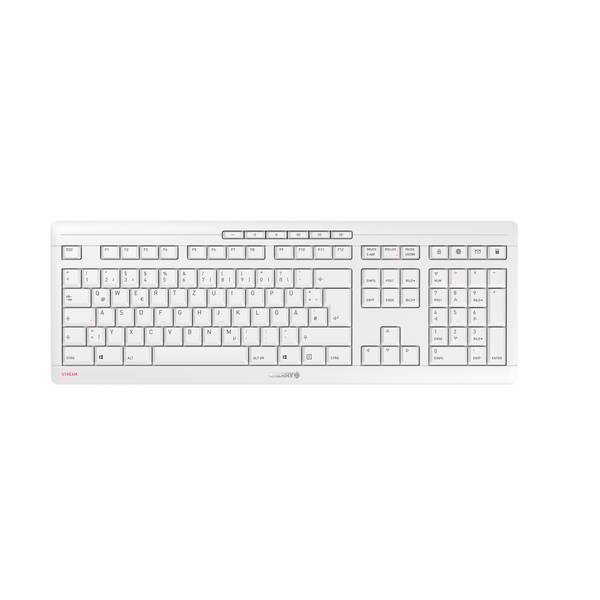 CHERRY STREAM DESKTOP RECHARGE 8560 / CH / GREY bezdrátový sada klávesnice a myše  německá, QWERTZ šedá