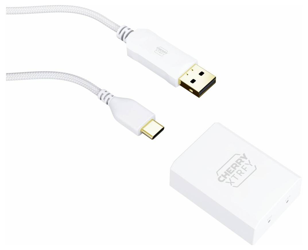 Cherry XTRFY M68 Pro Wireless, White optická myš, přenos bezdrátový, 5 tlačítko-7