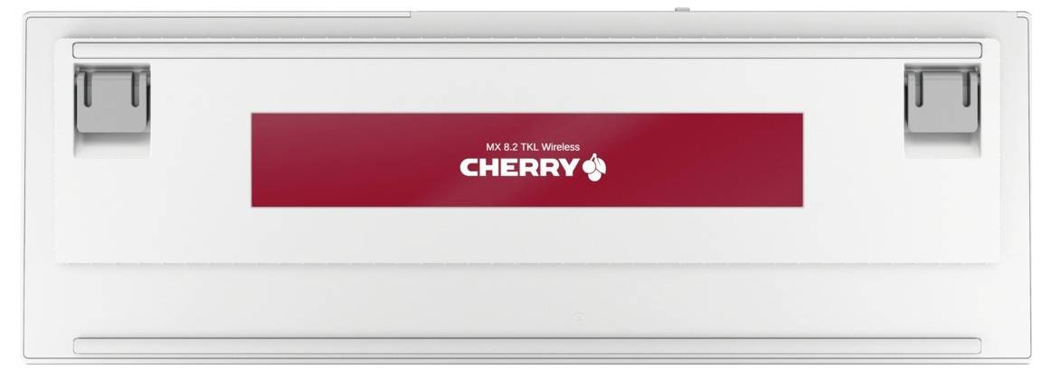 Cherry XTRFY MX 8.2 TKL Wireless RGB Bluetooth®, bezdrátový klávesnice německá, QWERTZ stříbrná, bílá RGB osvětlení a po-3