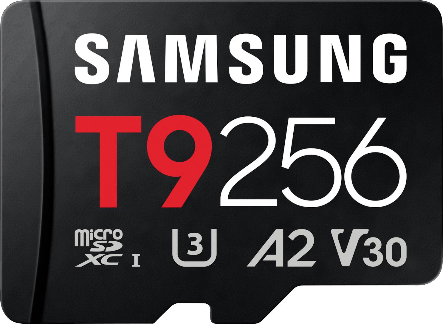 Samsung T9 256GB microSD karta s hodnoceními rychlosti U3, A2 a V30