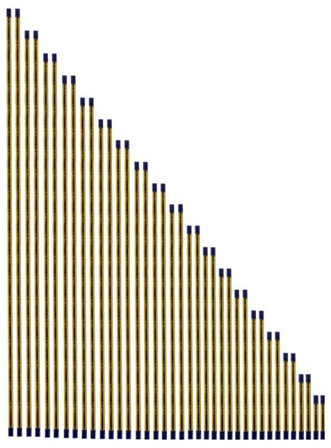 Datasensing bezpečnostní světelná závora SH4 dosah (max.) 70 mm výška ochranného pole 800 mm 24 V/DC Bezpečnostní třída:-1