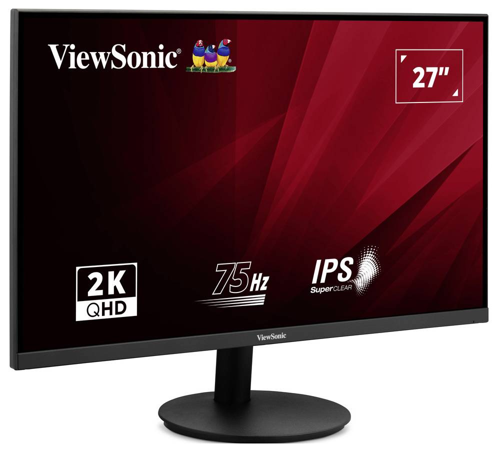 ViewSonic 27palcový monitor s rozlišením 2K QHD, 75Hz a technologií IPS SuperClear displeje.