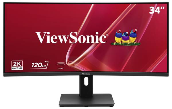 Viewsonic VA3420C-2 LED monitor 86.4 cm (34 palec)3440 x 1440 Pixel, 21:9, 3.5 ms, VA LED