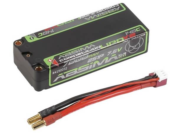 Absima 4150032 akupack (LiHv) (modelářství), 7.6 V, 7000 mAh, články 2, Hardcase