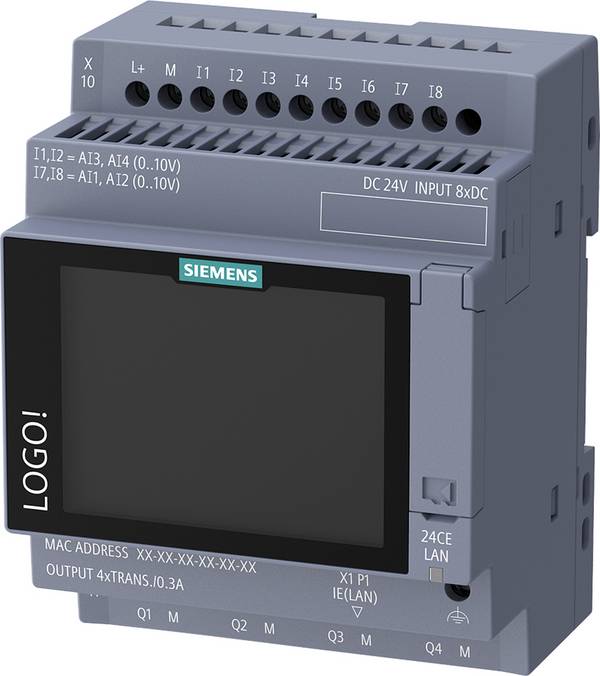 Siemens 6ED1052-1CC08-0BA3 PLC řídicí modul 24 V/DC