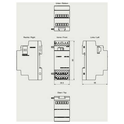 Siemens 6ED1055-1MF00-0BA3 rozšiřující modul pro PLC-1
