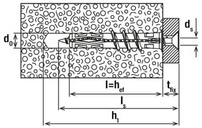 Diagram šroubu s označenými rozměry d, l, lg a dk, zobrazující úhel 90° zapuštěné hlavy.