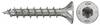 Fischer 574065 šrouby do dřevotřísky 4 mm 35 mm TX Nerezová ocel 200 ks