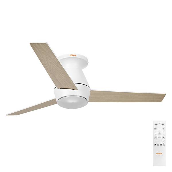 OSRAM Ceiling Fan Nordes 1065mm 38W CCT RGB stropní ventilátor  38 W (Ø) 1065 mm  s osvětlením, s dálkovým ovládáním, stmívatelný, s časovačem