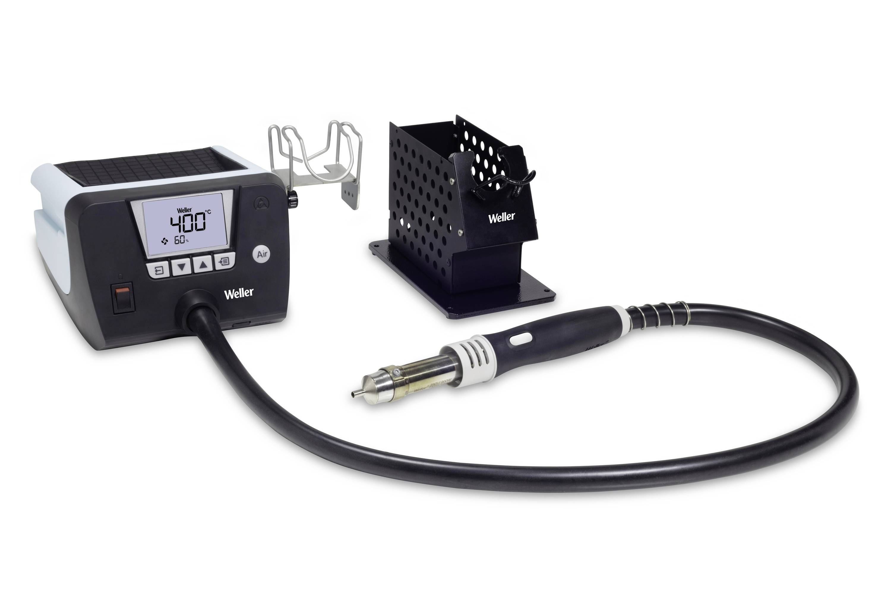 Weller WTHA 1 MIT SICHERHEITSABLAGE 230V F/G horkovzdušná pájecí stanice, 900 W, 50 - 600 °C, T0053174699-0