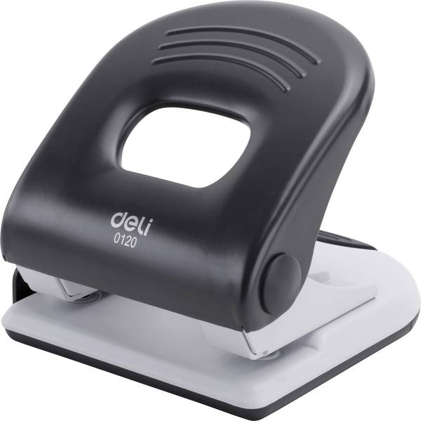 DELI D385490 kancelářská děrovačka  černá