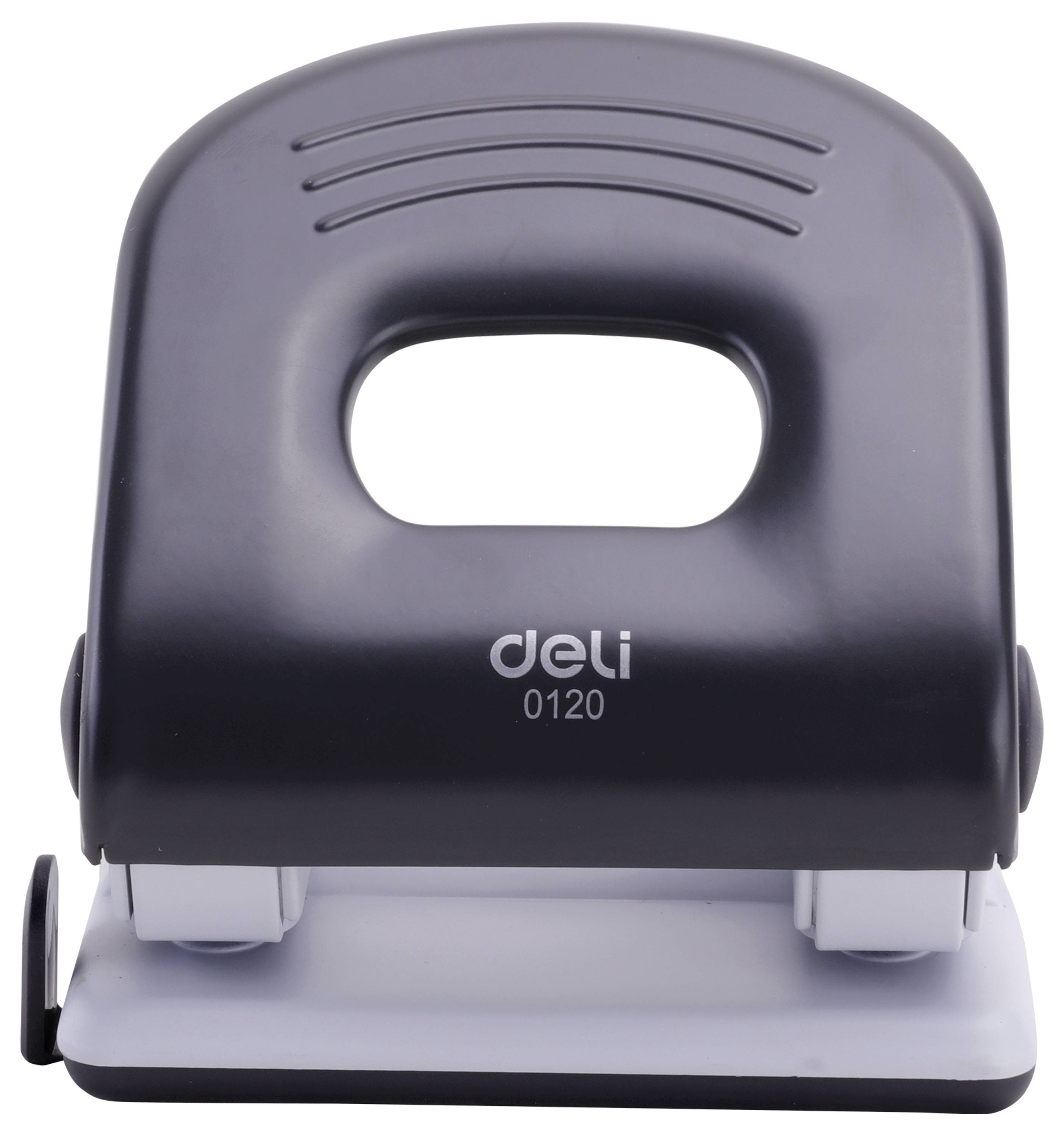 DELI D385490 kancelářská děrovačka černá-1