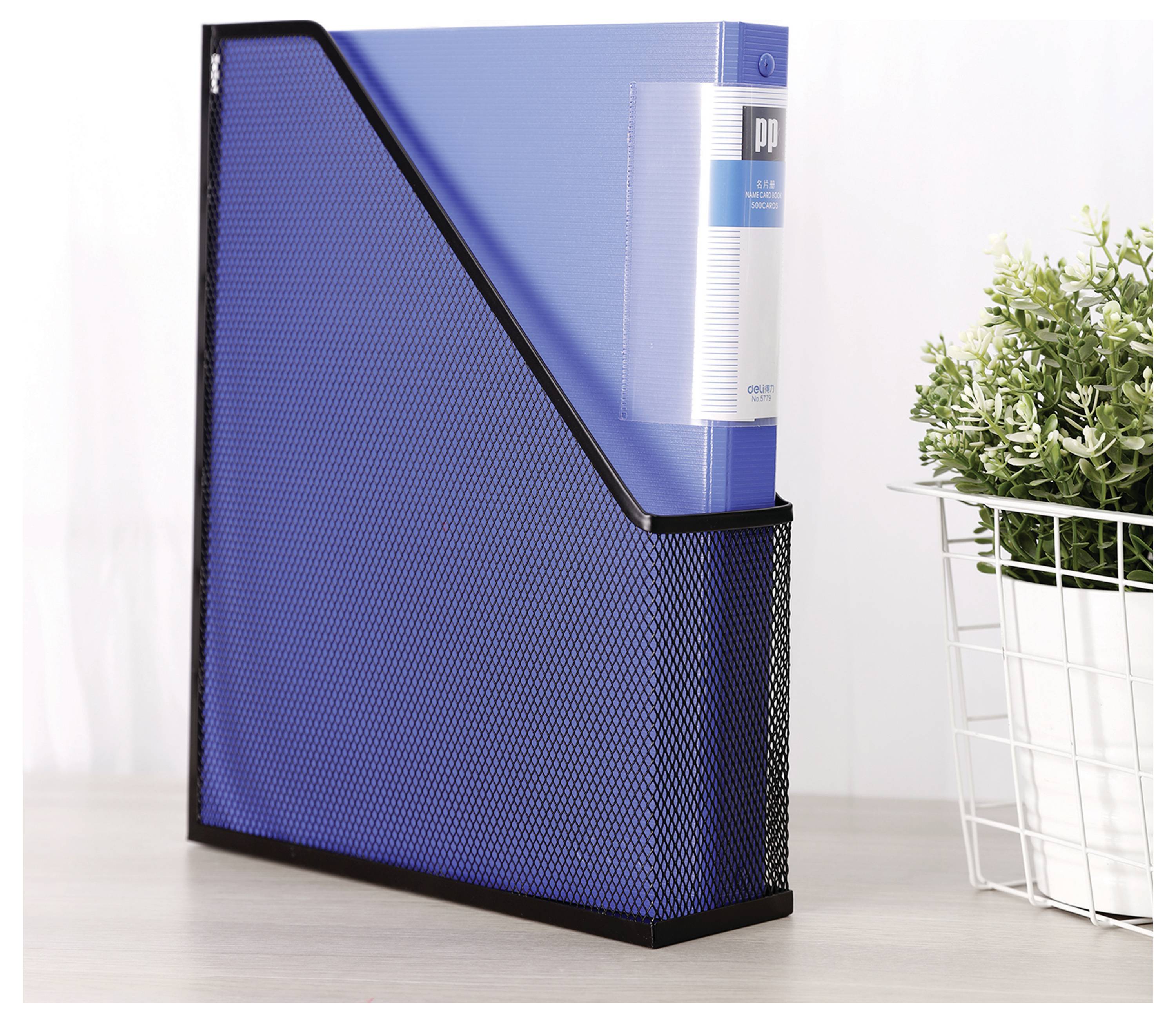 DELI D420790 stojací pořadač na dokumenty černá 1 ks-6