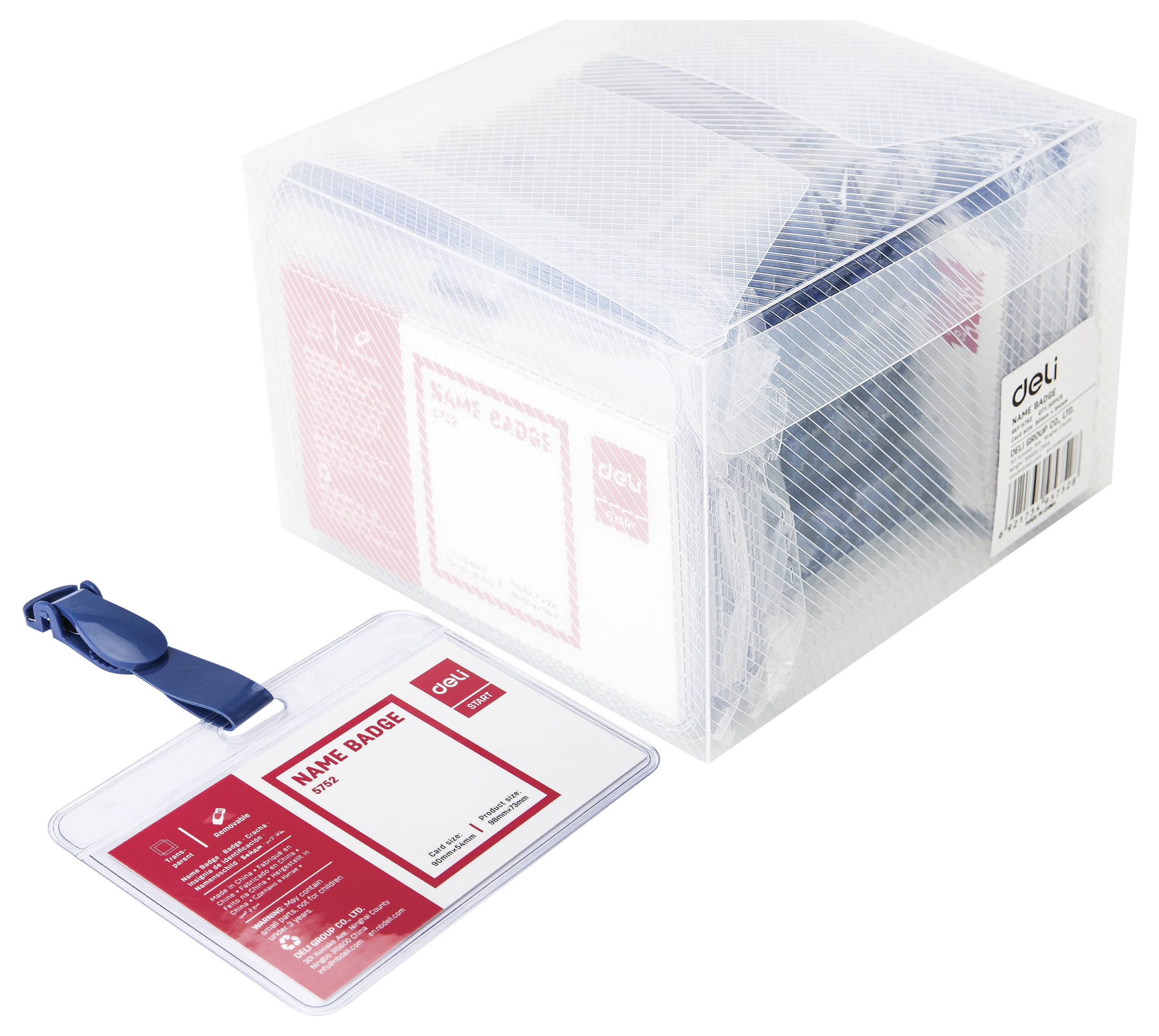 DELI D651735 štítek se jménem E5752 (š x v) 90 mm x 54 mm 50 ks-2