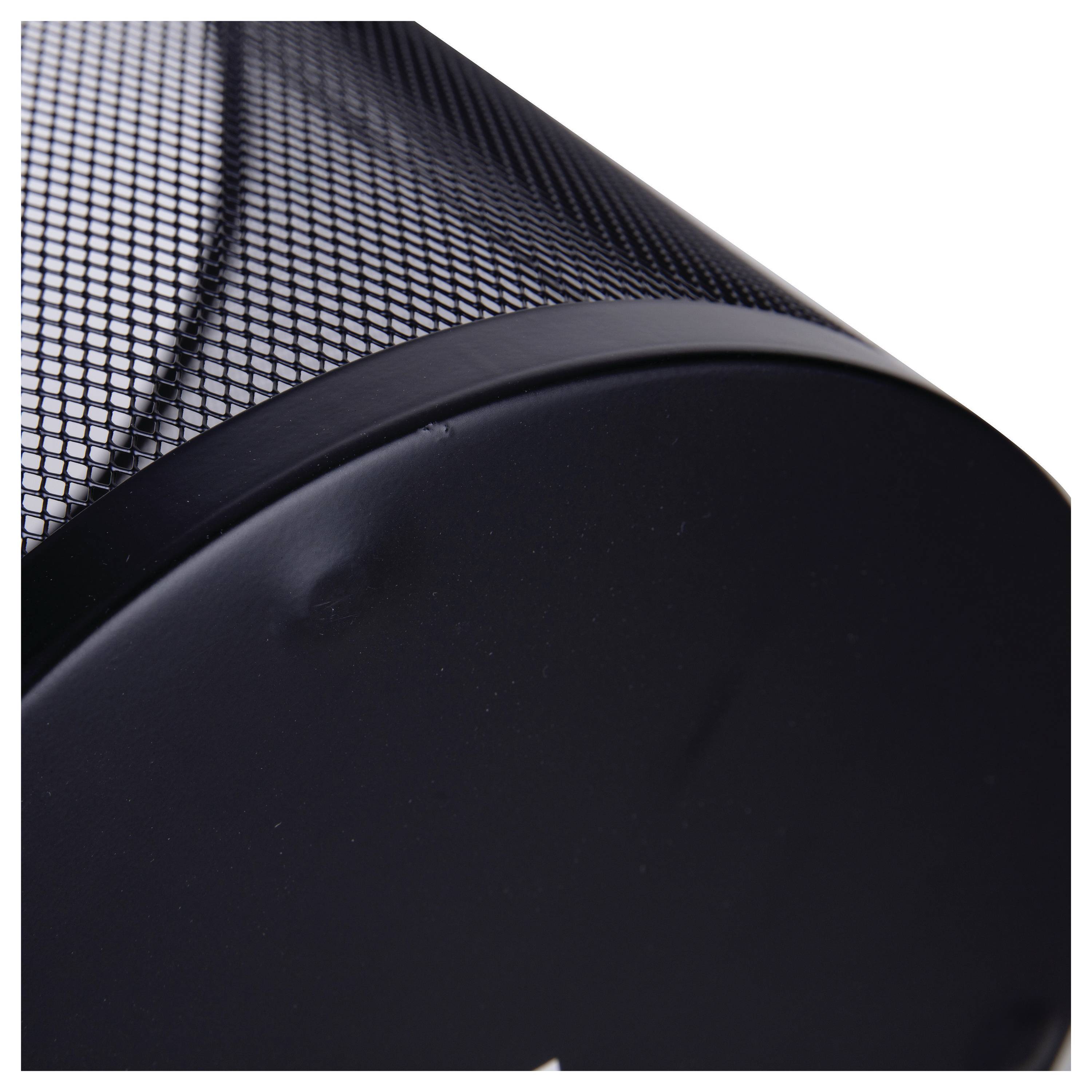 DELI E9189 D951490 odpadkový koš, 18 l, kov, (Ø x v) 29.5 cm x 34 cm, černá, 1 ks-3