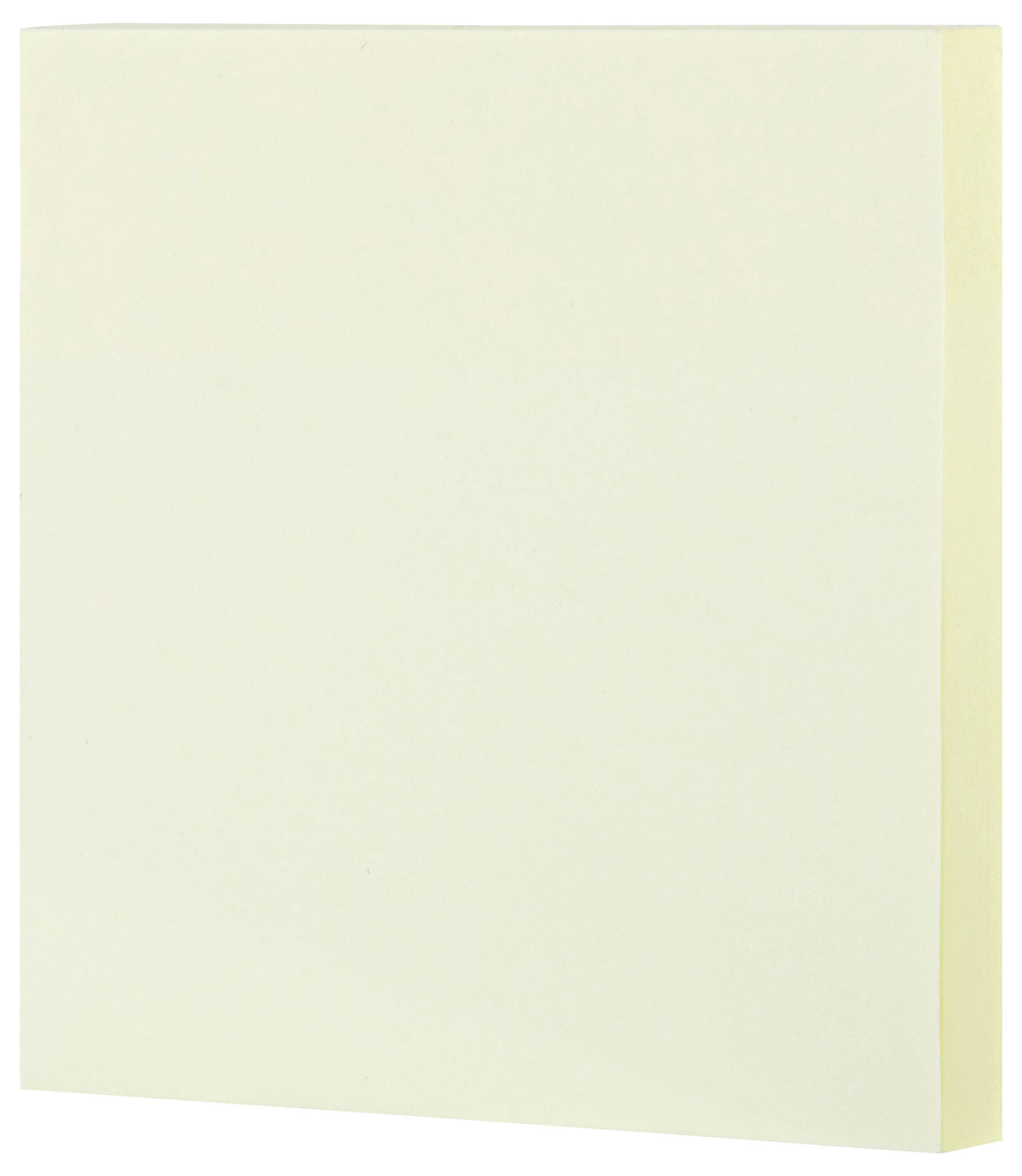 DELI samolepící poznámka D335115 7.6 cm x 7.6 cm žlutá 100 ks-2