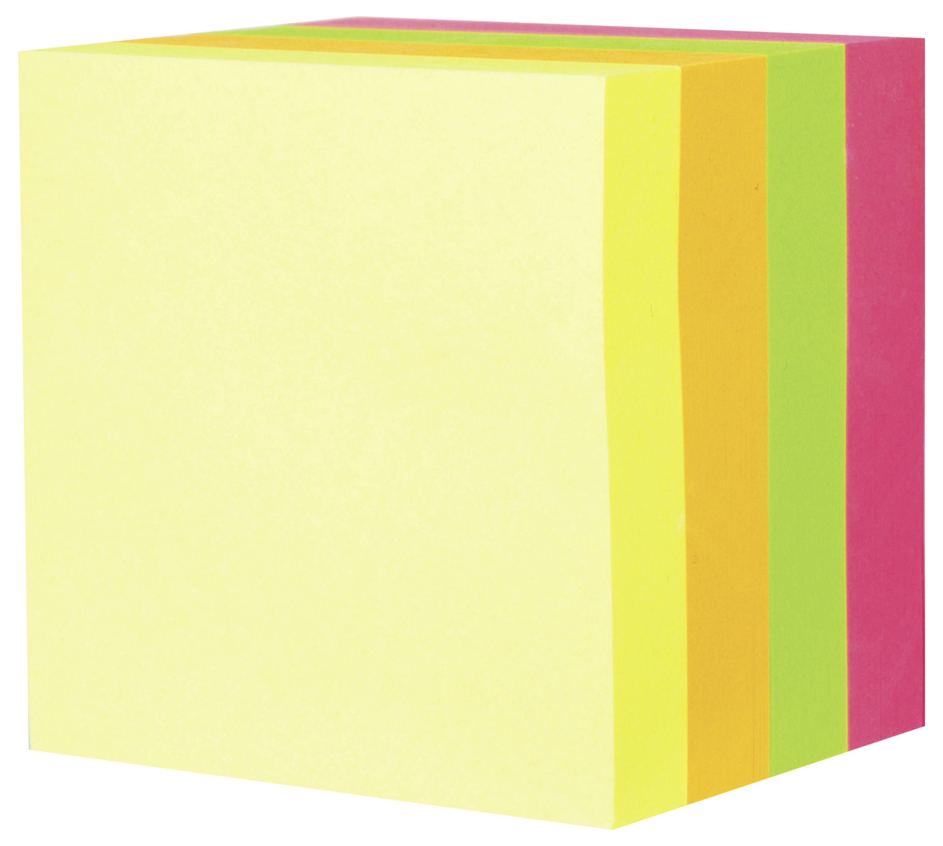 DELI samolepící poznámka D336199 5.1 cm x 5.1 cm 4barevný 400 ks-2