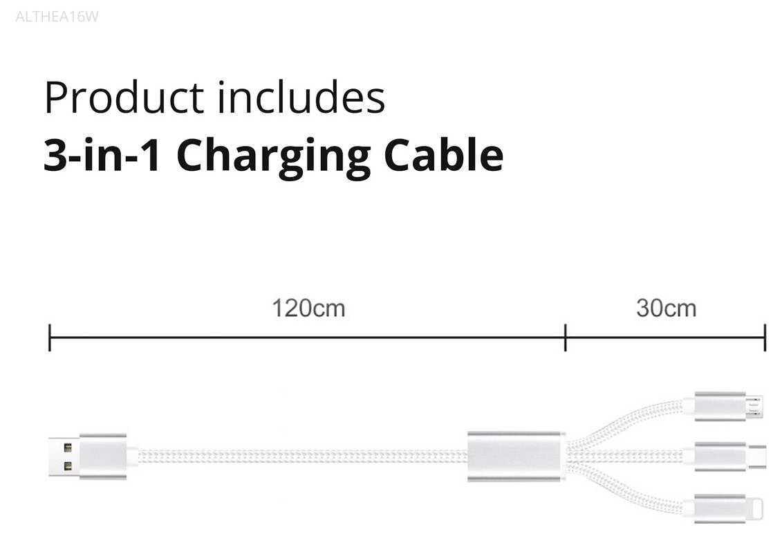 Conceptronic ALTHEA16W 2-Port 33W GaN USB PD Charger USB nabíječka, USB A, USB-C®, 33 W, bílá-11
