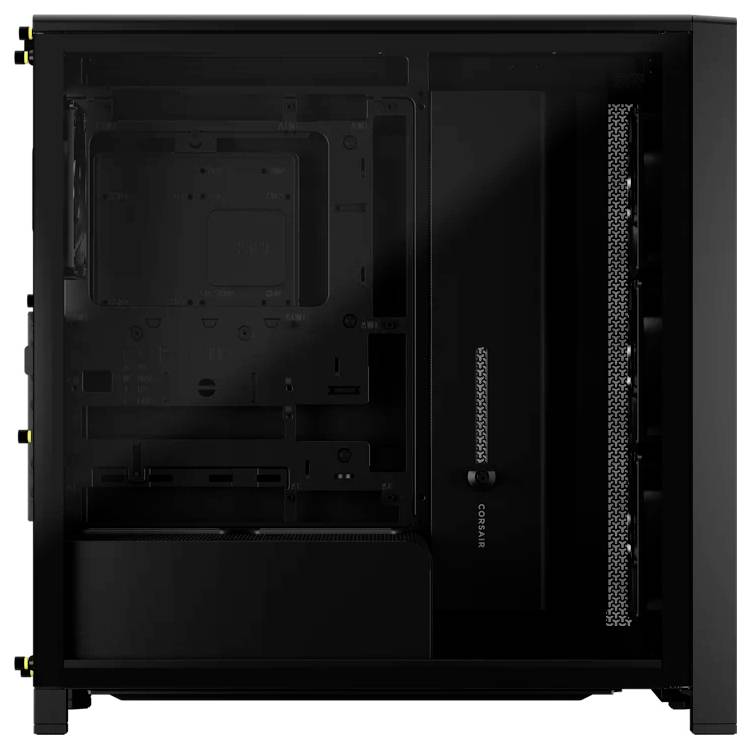 Corsair FRAME 4000D RS, Black/Walnut midi tower PC skříň černá, dřevo-2