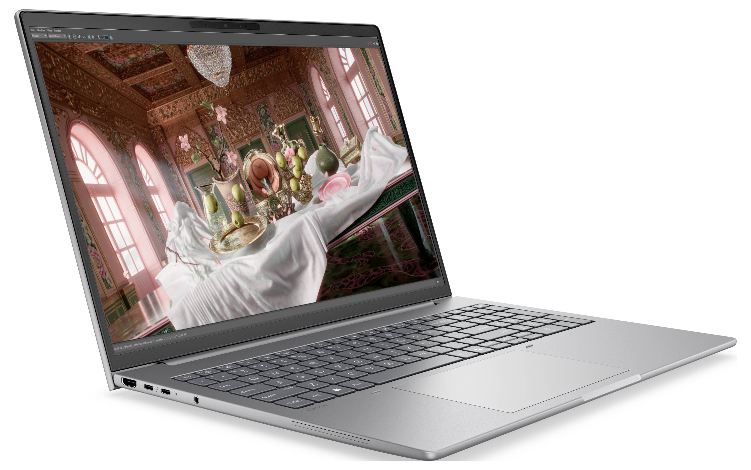 HP Workstation Notebook ZBook 8 G2a 40.6 cm (16 palec) WUXGA 32 GB RAM 1 TB SSD německá, QWERTZ AMD AMD Radeon Graphics -1