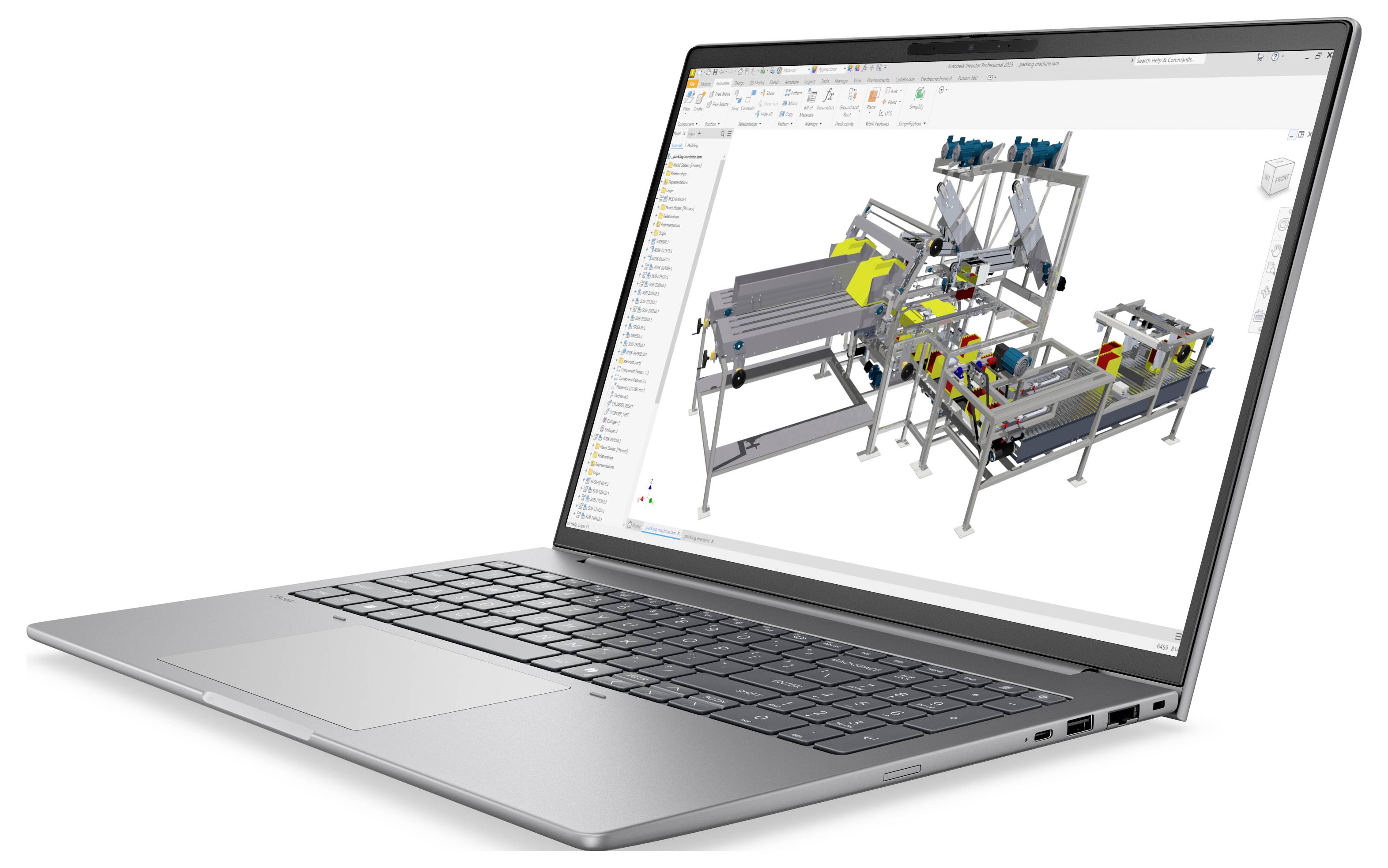 HP Workstation Notebook ZBook 8 G2a 40.6 cm (16 palec) 2.5K 64 GB RAM 1 TB SSD německá, QWERTZ AMD AMD Radeon Graphics s-2