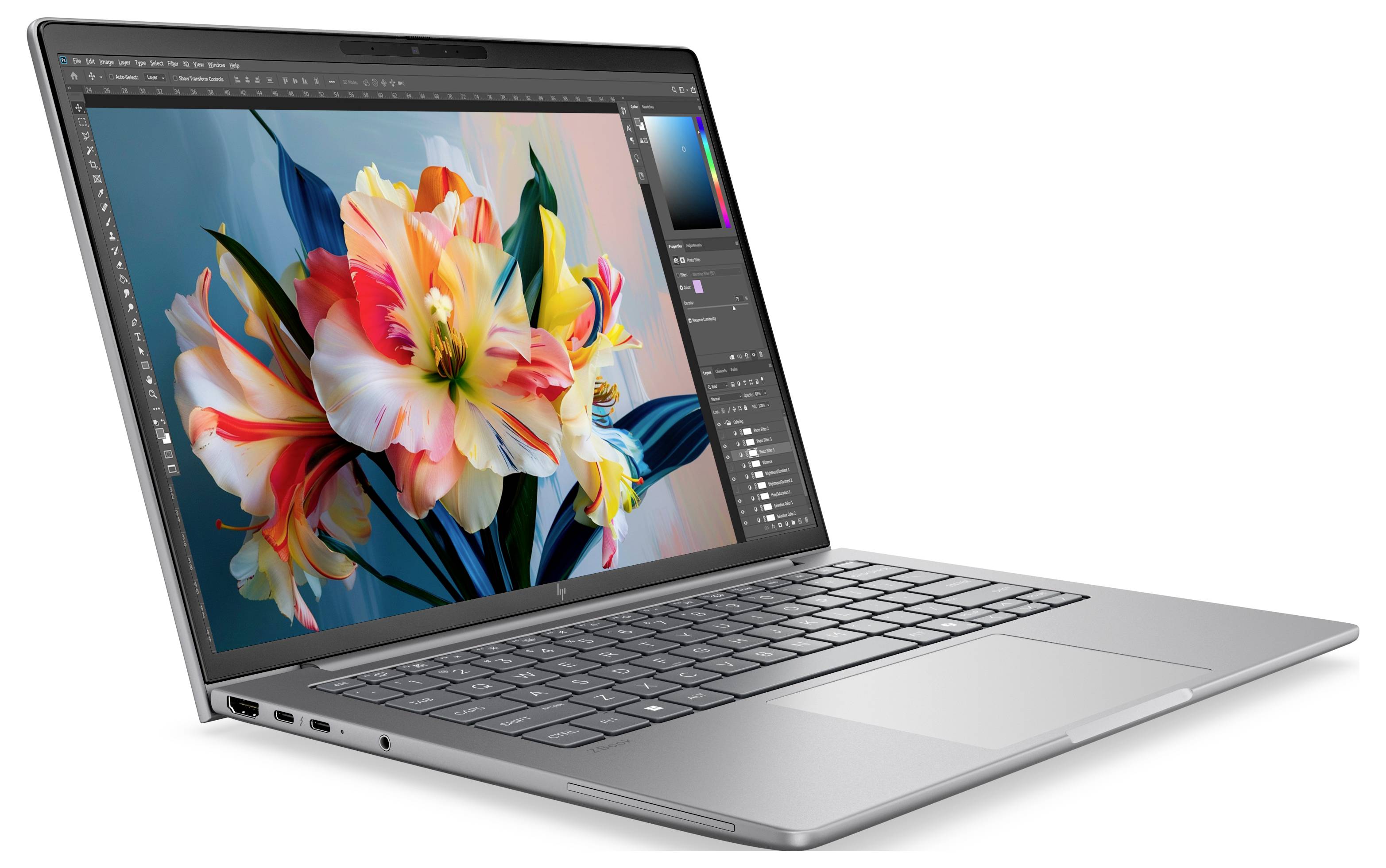 HP notebook 35.6 cm (14 palec) WUXGA 356H 6 GB RAM 1 TB SSD německá, QWERTZ Intel Intel grafika GDDR7 stříbrná DK4Z6ET-1