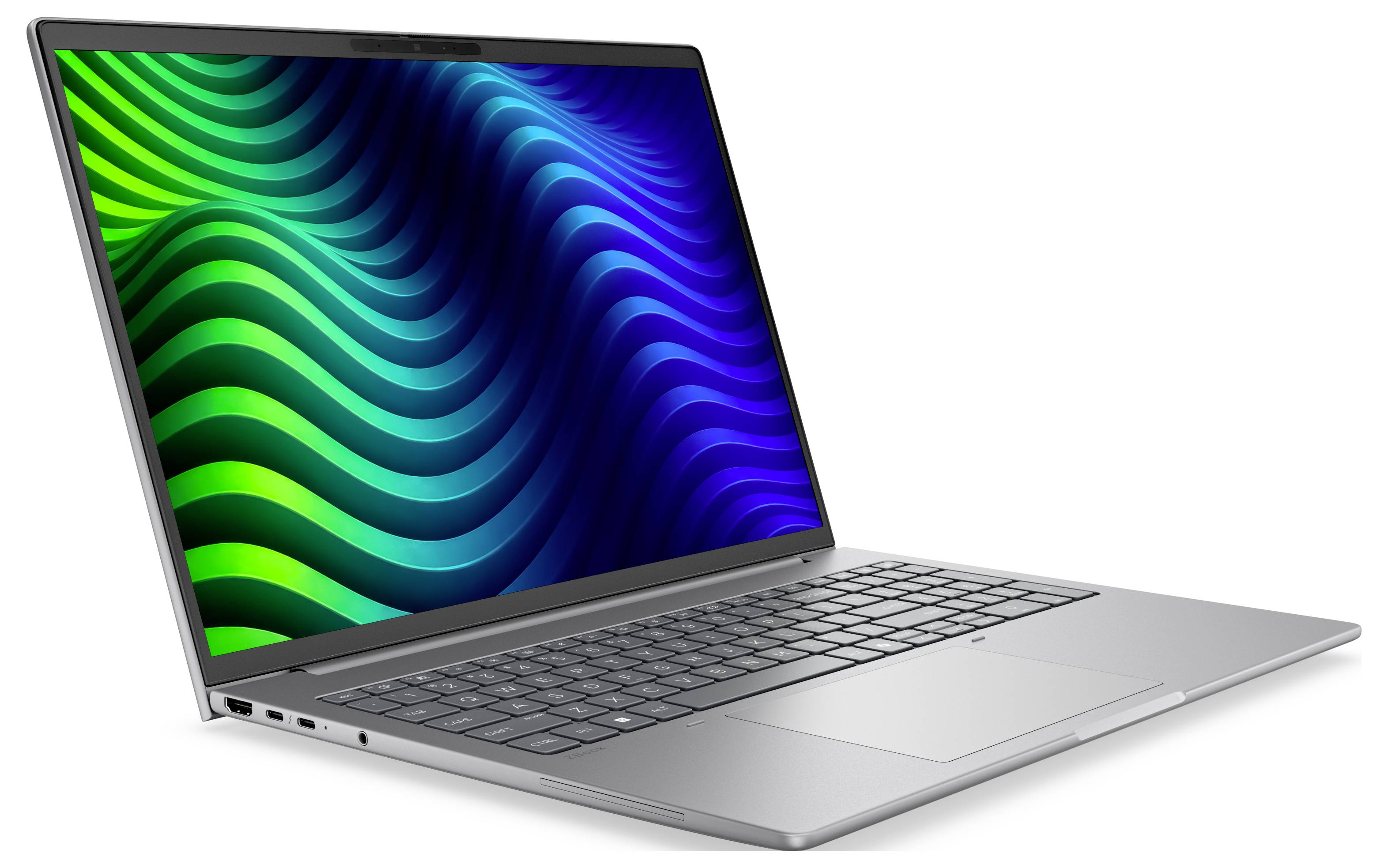 HP notebook 40.6 cm (16 palec) 2.5K 356H 6 GB RAM 1 TB SSD německá, QWERTZ Intel Intel grafika GDDR7 stříbrná DK4Z5ET-1