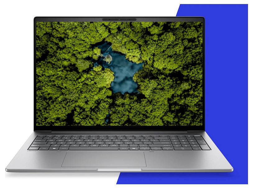 HP notebook 40.6 cm (16 palec) 2.5K 356H 6 GB RAM 1 TB SSD německá, QWERTZ Intel Intel grafika GDDR7 stříbrná DK4Z5ET-5