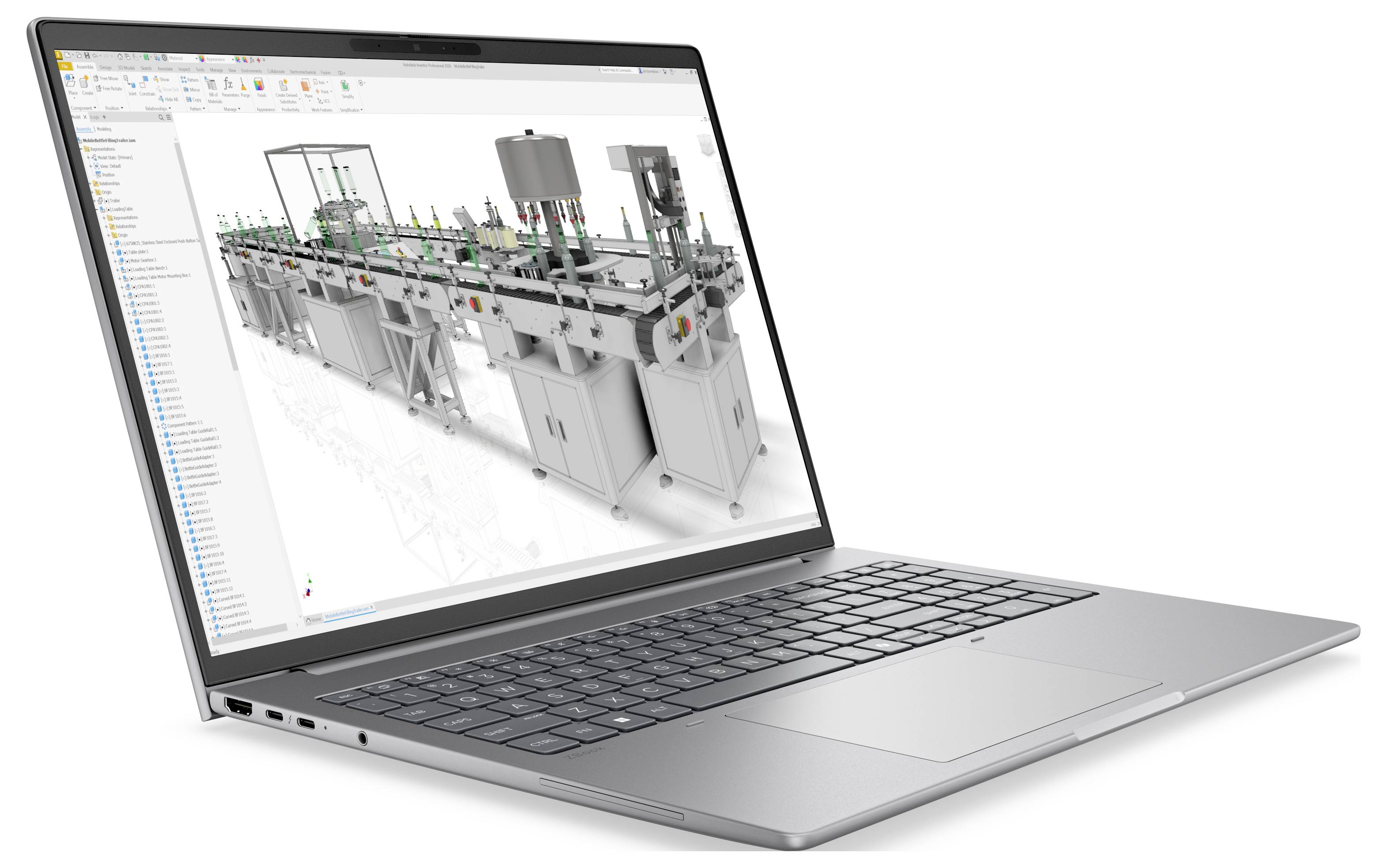 HP notebook 40.6 cm (16 palec) 2.5K 386H 6 GB RAM 1 TB SSD německá, QWERTZ Intel Intel grafika GDDR7 stříbrná DM4Z1ET-1