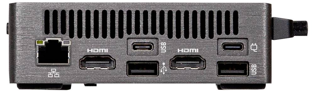 Gigabyte mini PC (HTPC) BRU-225H-PC Intel® Core™ i7 Ultra7-255H 5.1 GHz 32 GB RAM 500 GB SSD Intel Intel Arc Graphics 14-2