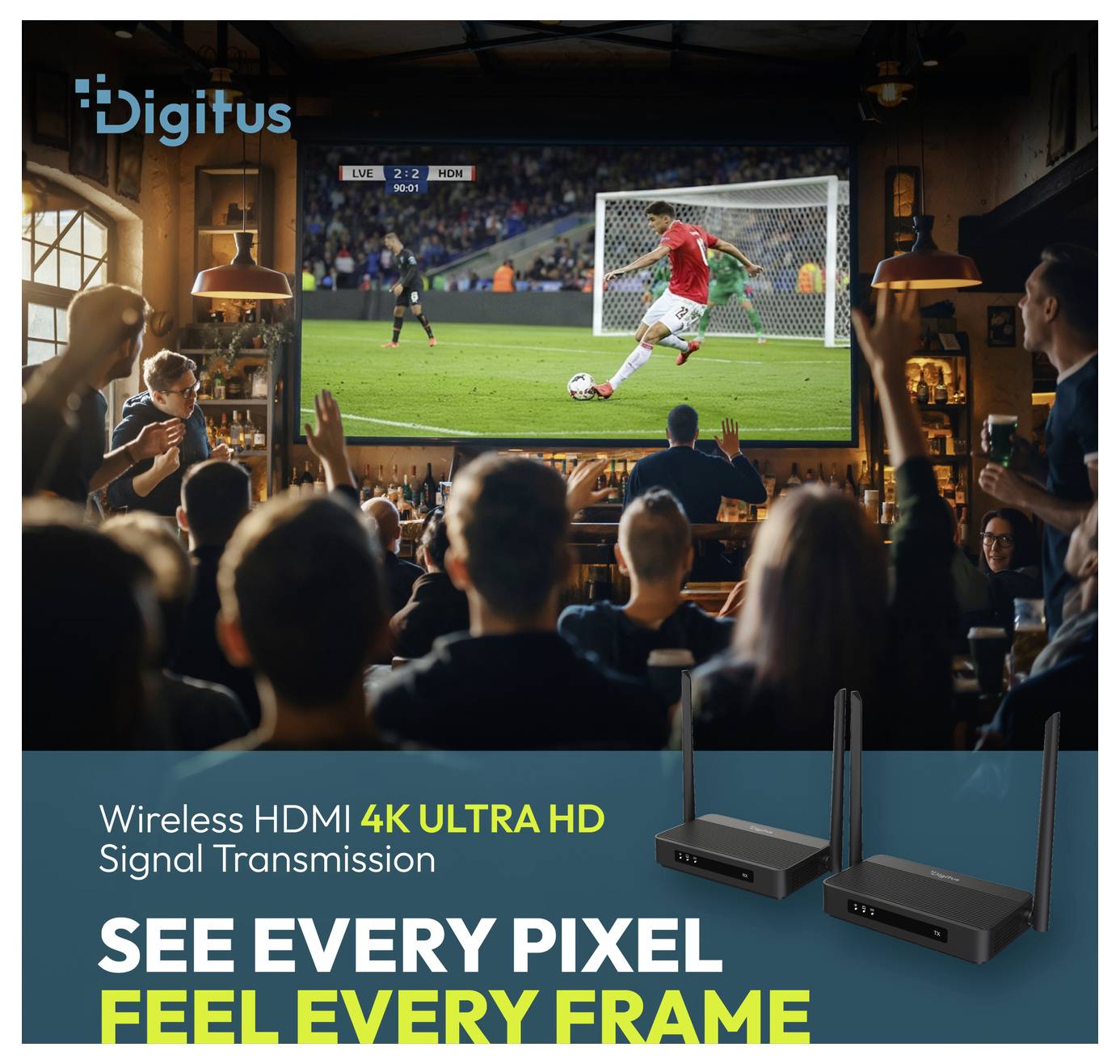 Digitus USB-A, USB 1.1, HDMI™, HDMI® vstup 100 m-4