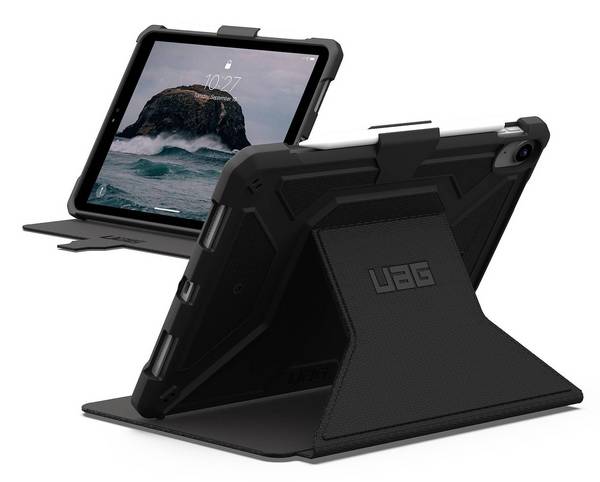Urban Armor Gear Metropolis Tactical obal / brašna na iPad Apple Apple iPad 10,9“ (10. Generation 2022), iPad 11" (A16 - 11. Generation 2025) 27,7 cm (10,9") - 27,9 cm (11") Pouzdro do terénu černá