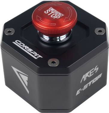 Conspit CES Emergency Stop Nouzový vypínač  PC černá, červená