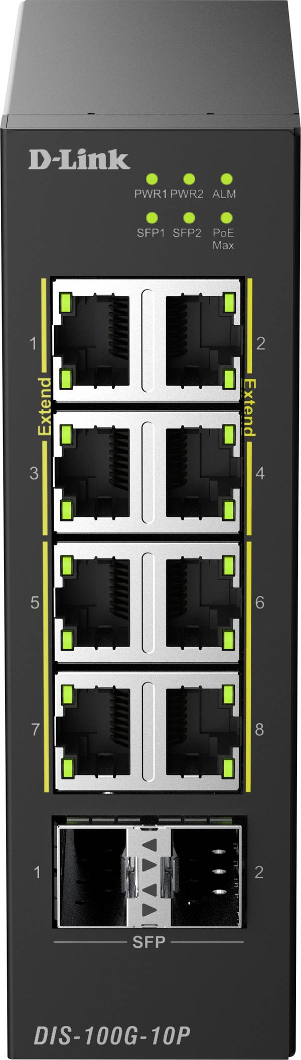 D-Link DIS-100G-10P DIS-100G-10P síťový switch RJ45  20 GBit/s