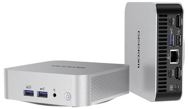 GEEKOM mini PC (HTPC) A6    AMD Ryzen 7 6800 4.7 GHz 16 GB RAM  1 TB SSD AMD Radeon 680M     Win 11 Pro Mini A6-1, AMD Ryzen 7 6800 16 GB + 1T