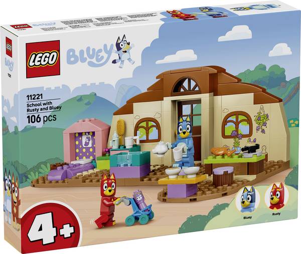 11221 LEGO® DC COMICS SUPER HEROES  Škola se šrafy a květey; stavebnice s mini kuchyní, kavárnou a funkcí péče o děti; 2 minifigurami