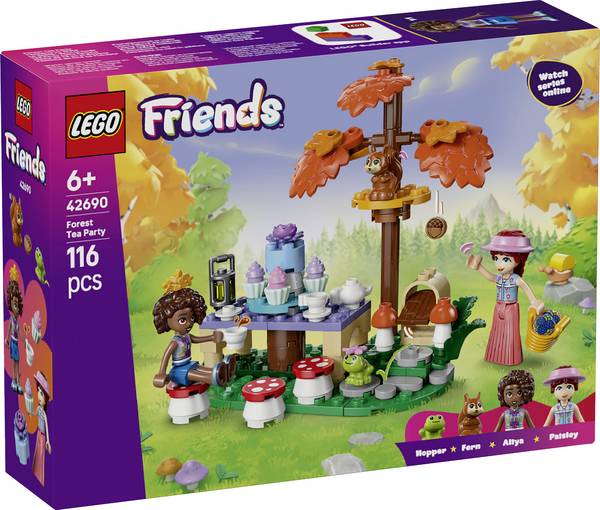 42690 LEGO® FRIENDS Sada se 2 hracích figurkami, mroštem a veverkou
