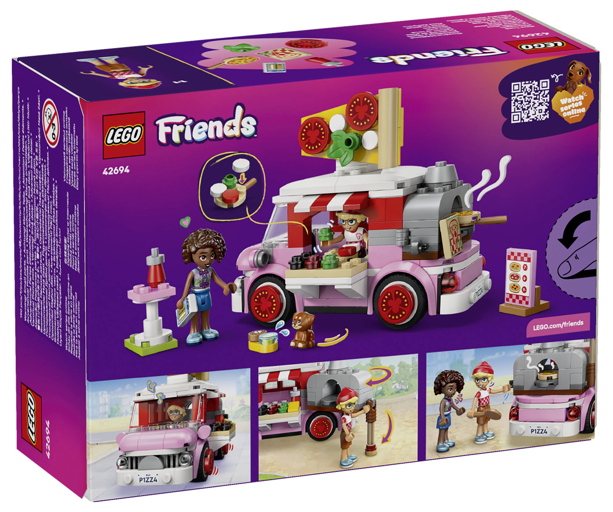 42694 LEGO® FRIENDS 2 hrací figurky, pec na pizzu, kapovací a figura-1