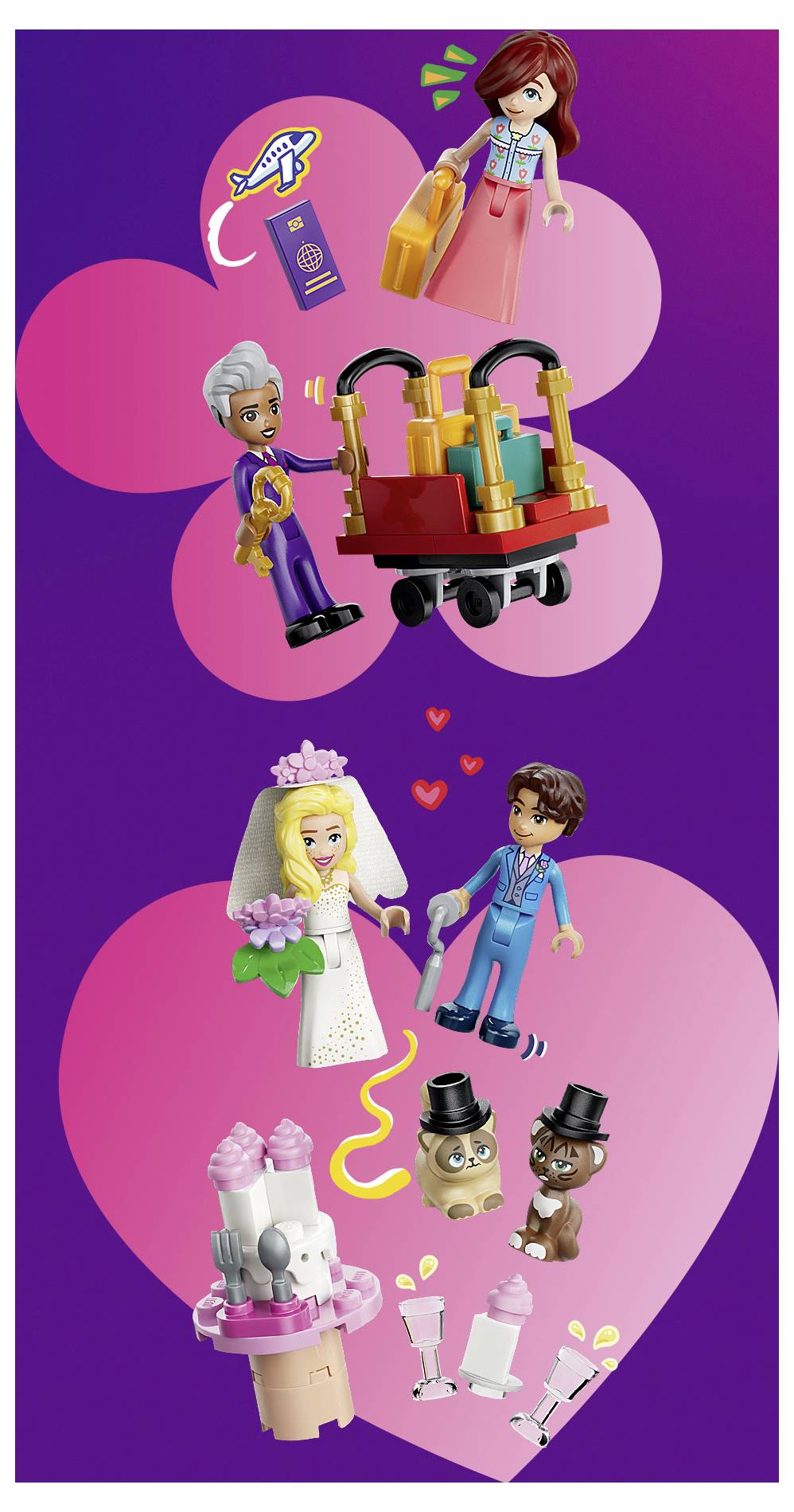 42704 LEGO® FRIENDS Hrací sada s 6 hracích figurkami a 2 kočkami-7