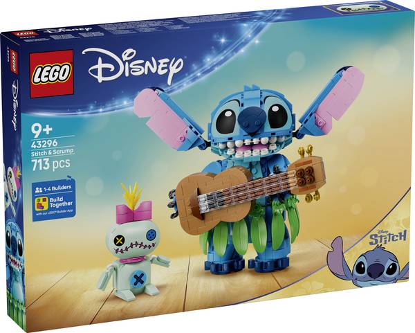 43296 LEGO® DISNEY Hrací pastičky a nástroje na přehrabování