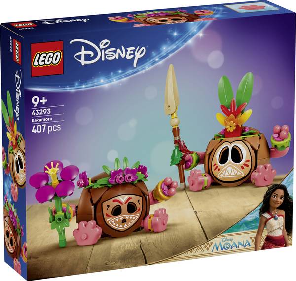 43293 LEGO® DISNEY Vaiana Kakamora; dekorační kokosové ořechy; model se dvěma bönewichy Kakamora
