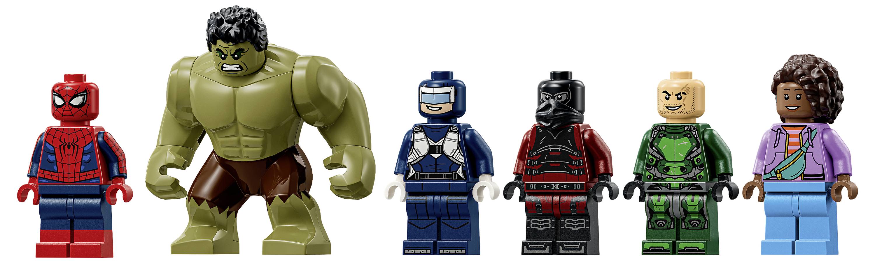 6588690 LEGO® MARVEL SUPER HEROES Velké show: Spider Man vs. Hulk; stavební hračky s 6 charakteristikou-4