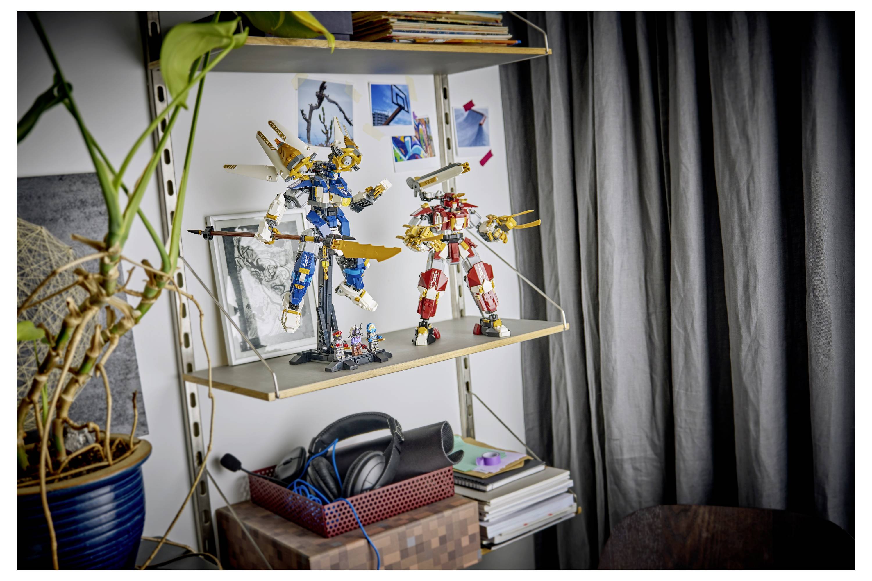 71870 LEGO® NINJAGO Dvojité titanové hry; akční figurky k sestavení, hraní a výstavě-4