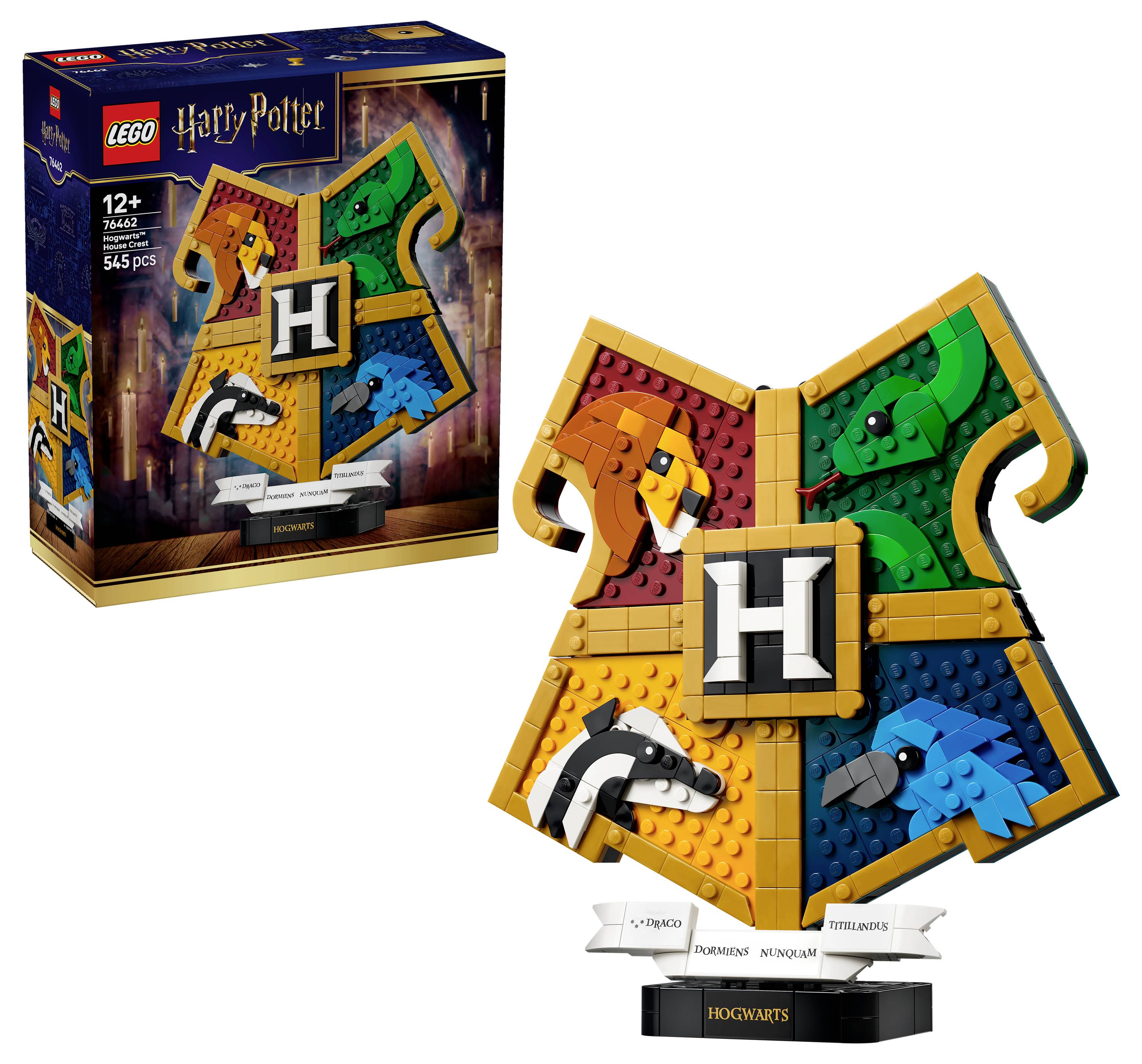 76462 LEGO® HARRY POTTER™ Hogwarts™, domácí pláky; stavební hračky; vnitřní dekorace pro výstavní účely-2