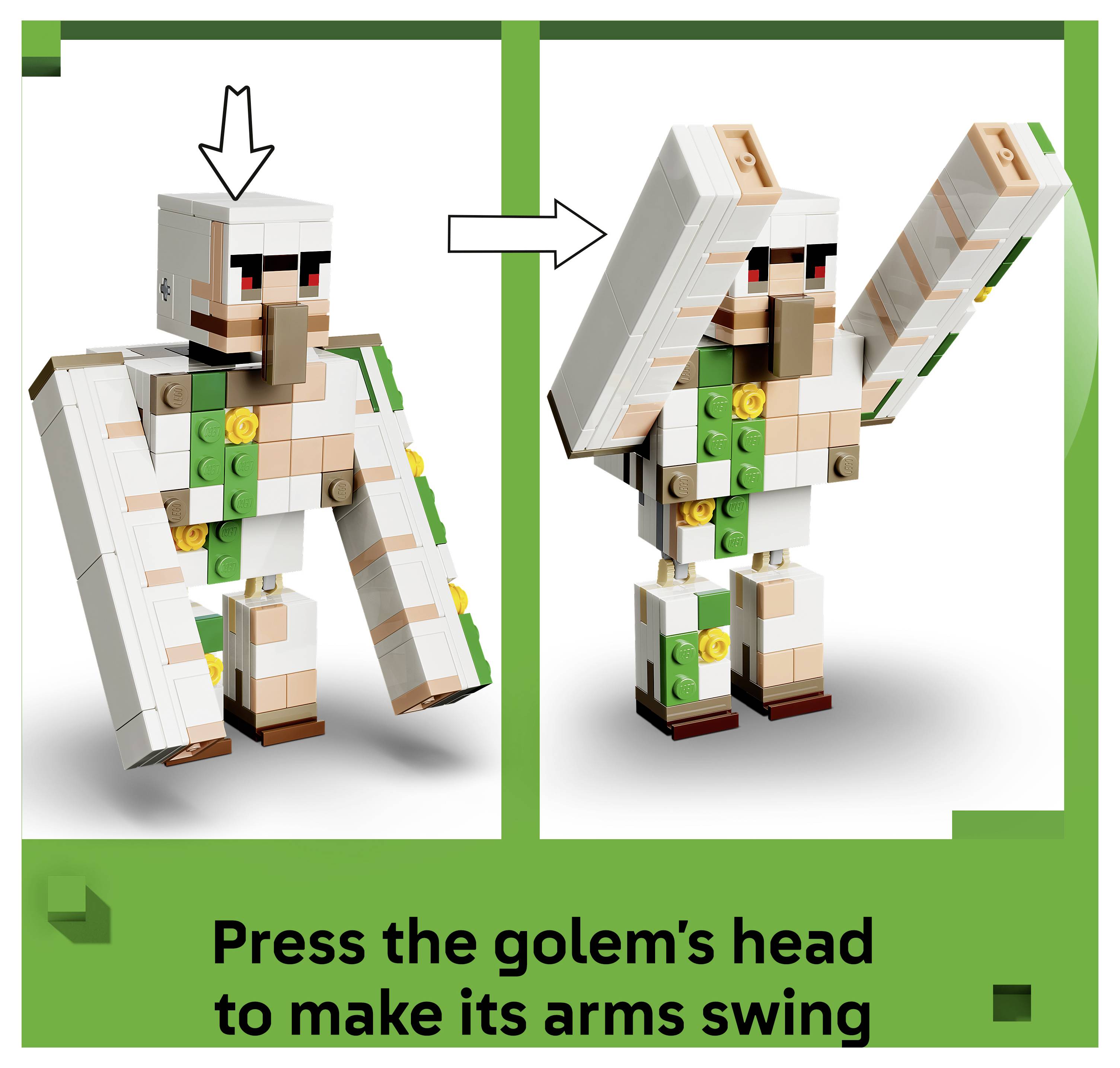 21592 LEGO® MINECRAFT Útok na kurník v poušti; stavebnice s pohyblivými figurkami LEGO LEGO Stein-5