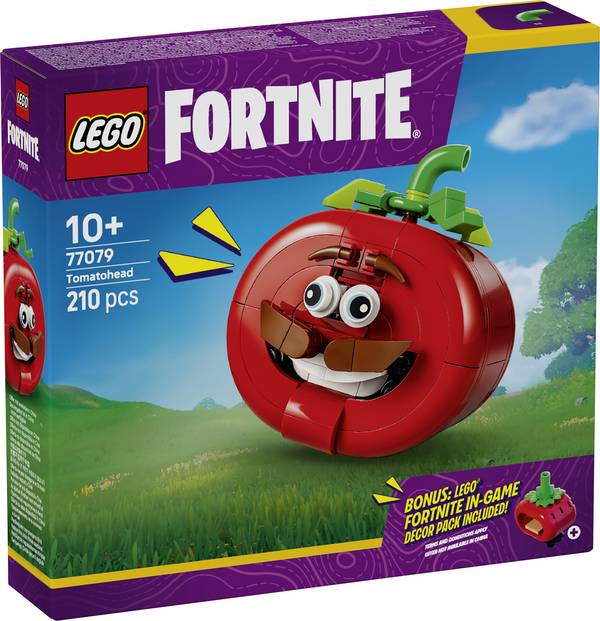 77079 Lego® Fortnite Stavebnice pro děti; model s mini pizzerií; dárek k videohry pro děti a hráče; dekorace pro herní stanici