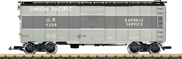 LGB L41918 G „Express Service“ Steel Box Car z „Union Pacific“