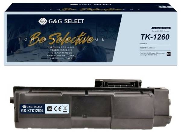 G&G Toner náhradní Kyocera TK-1260 kompatibilní  černá 14000 Seiten  GS-KTK1260L