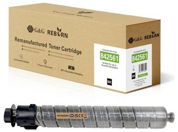 G&G Toner náhradní Ricoh 842561 kompatibilní  černá 30000 Seiten  GR-R842561