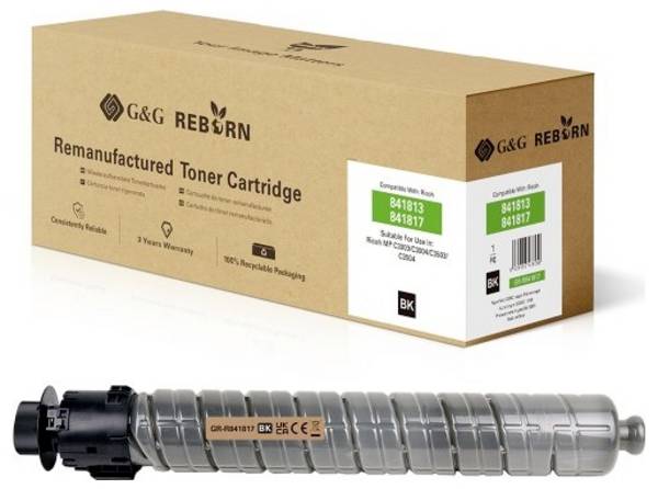 G&G Toner náhradní Ricoh 841817 kompatibilní  černá 29500 Seiten  GR-R841817